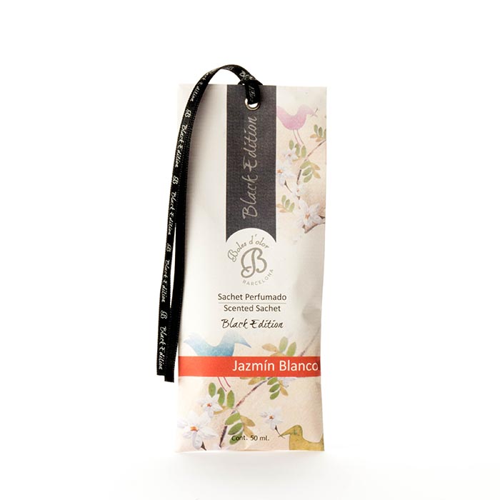 Decoaroma Boles d olor Sachet Perfumado Black Edition Jazmin Blanco