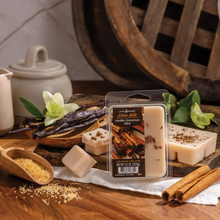 Cera aromática Vanilla Cinnamon Artisan – Wax Melts