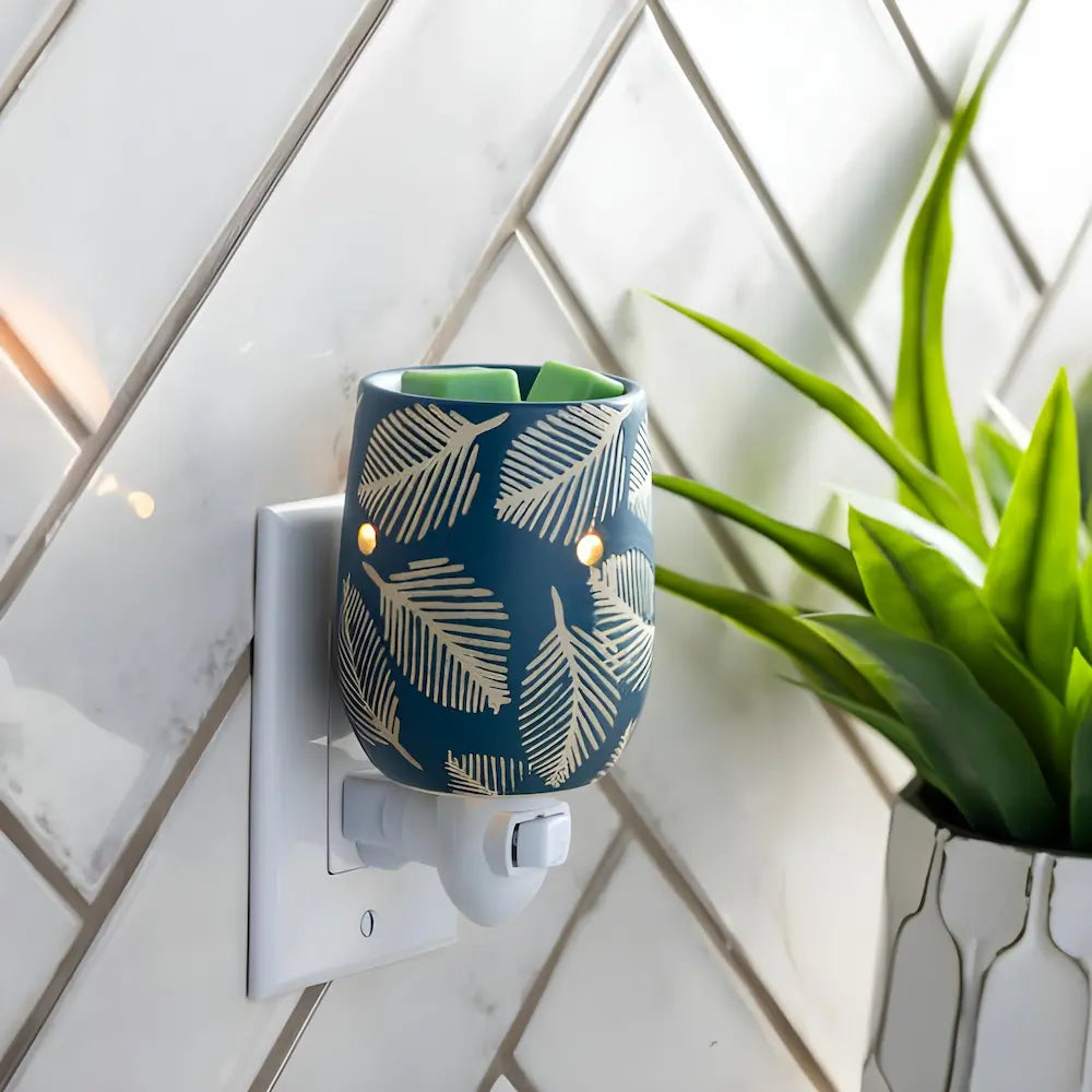 Calentador Electrico Enchufable Pressed Leaf Pluggable - Candle Warmers