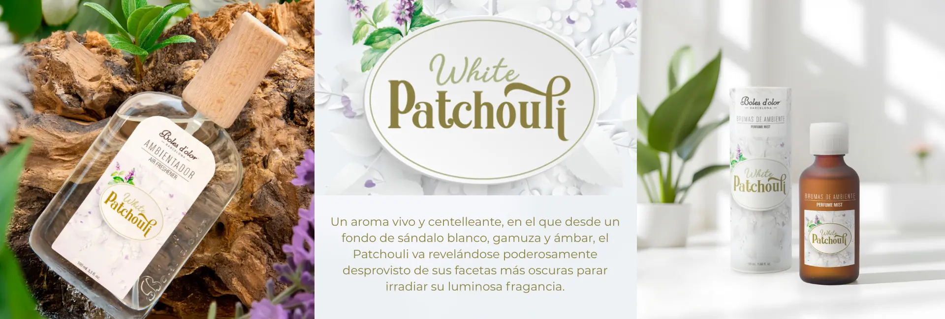 Decoaroma Boles dolor Aroma White Patchouli