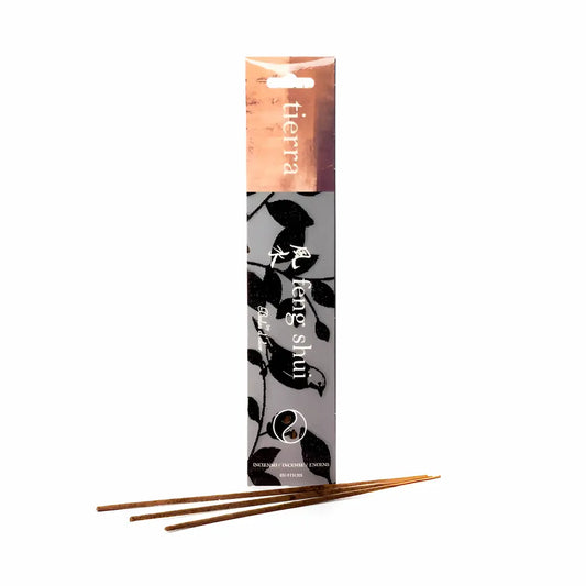 Incienso Feng Shui Tierra con aroma cítrico y pachuli