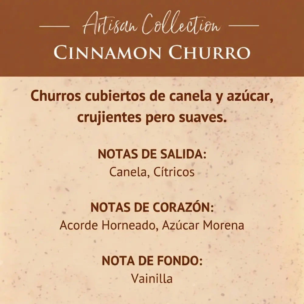 Cera Aromática Cinnamon Churo Candle Warmers