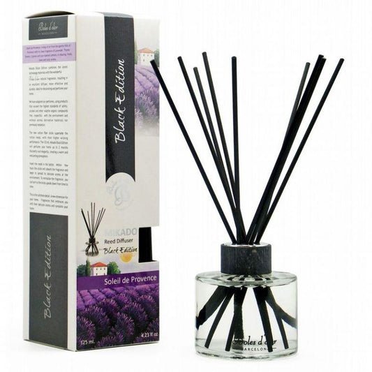Difusor de Varillas - Mikado Black Edition - SOLEIL DE PROVENCE