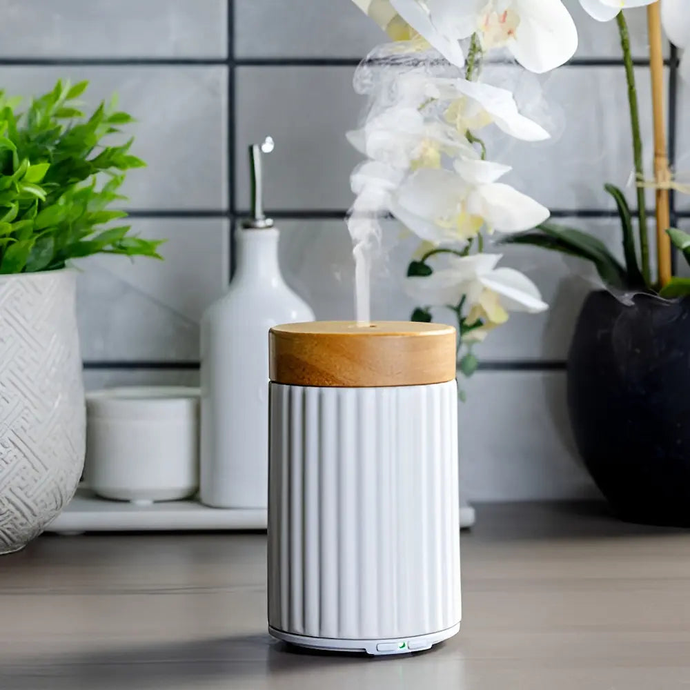 Difusor Electrico Wood and Ceramic - Airome - USA