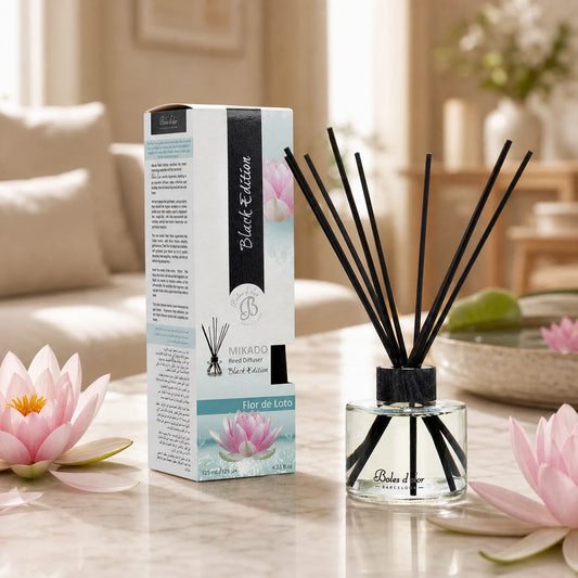 Difusor de Varillas - Mikado Black Edition - FLOR DE LOTO