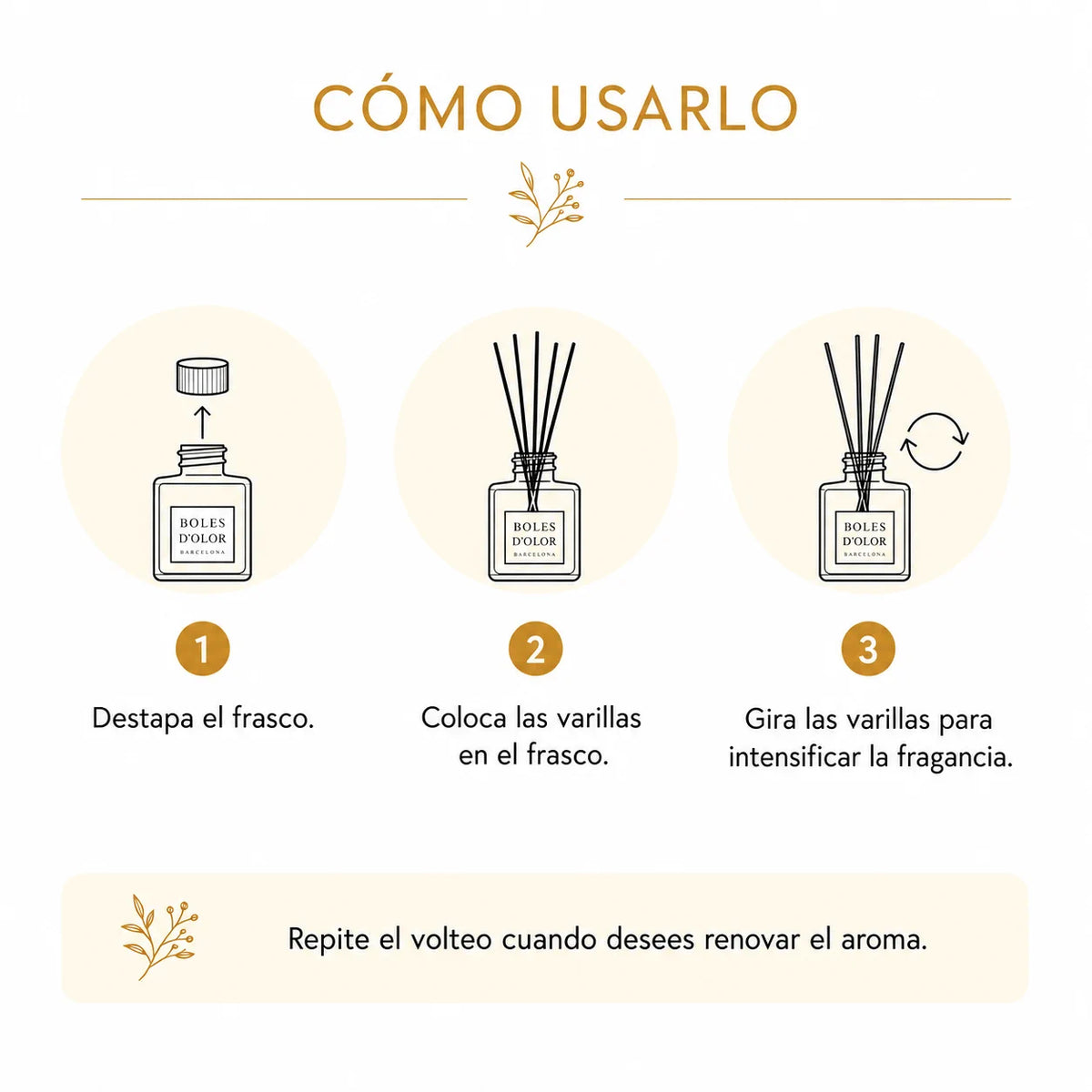 Difusor de Varillas - Mikado Black Edition - VANILLA COOKIES