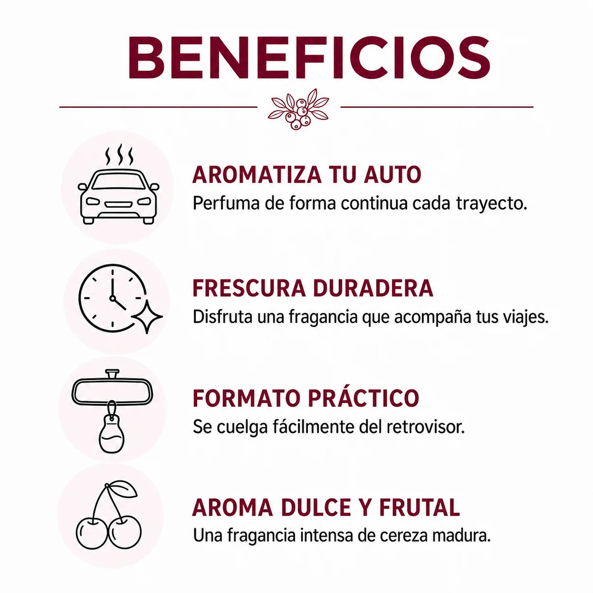 Ambientador de Auto - On The Car - CHERRY CHERRY