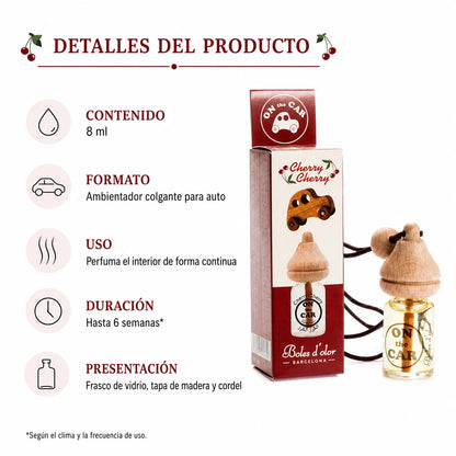 Ambientador de Auto - On The Car - CHERRY CHERRY