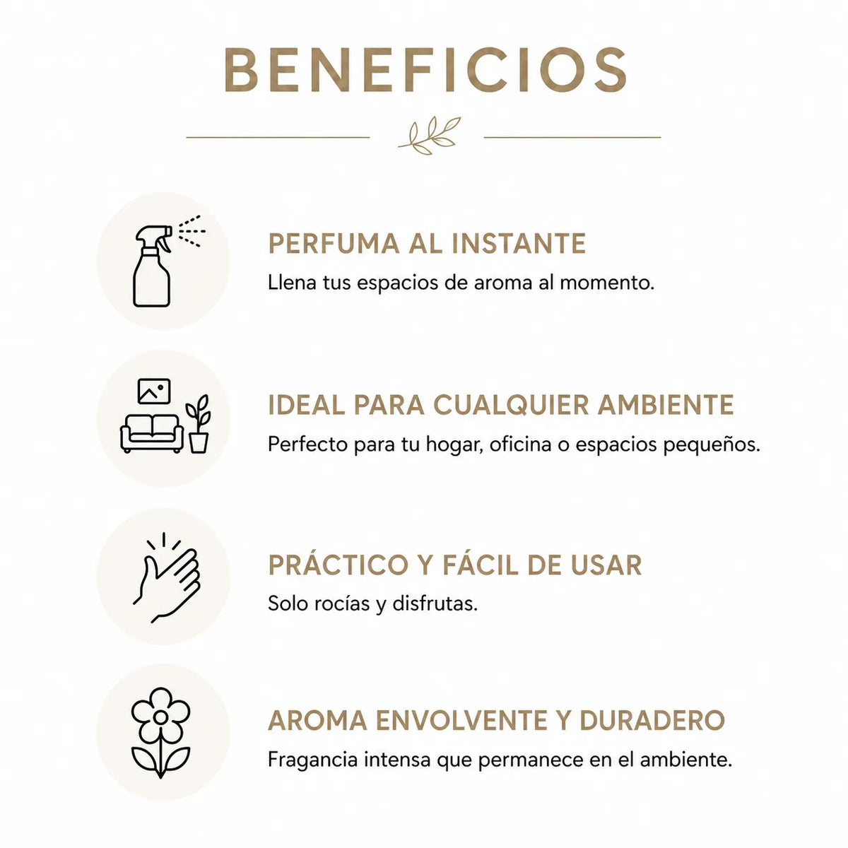 Ambientador Spray - FLOR DE VAINILLA