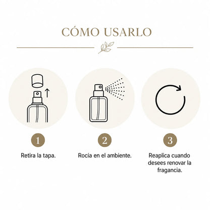Ambientador Spray - FLOR DE VAINILLA