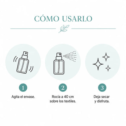 Ambientador Spray Textil Eliminador de Olores - FLOR DE LOTO