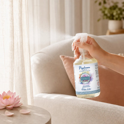 Ambientador Spray Textil Eliminador de Olores - FLOR DE LOTO