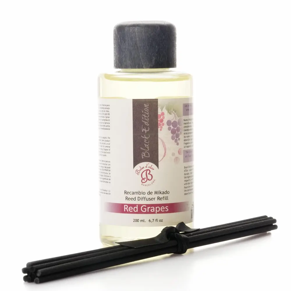 Recambio Difusor de Varillas Black Edition Red Grapes - Boles d olor