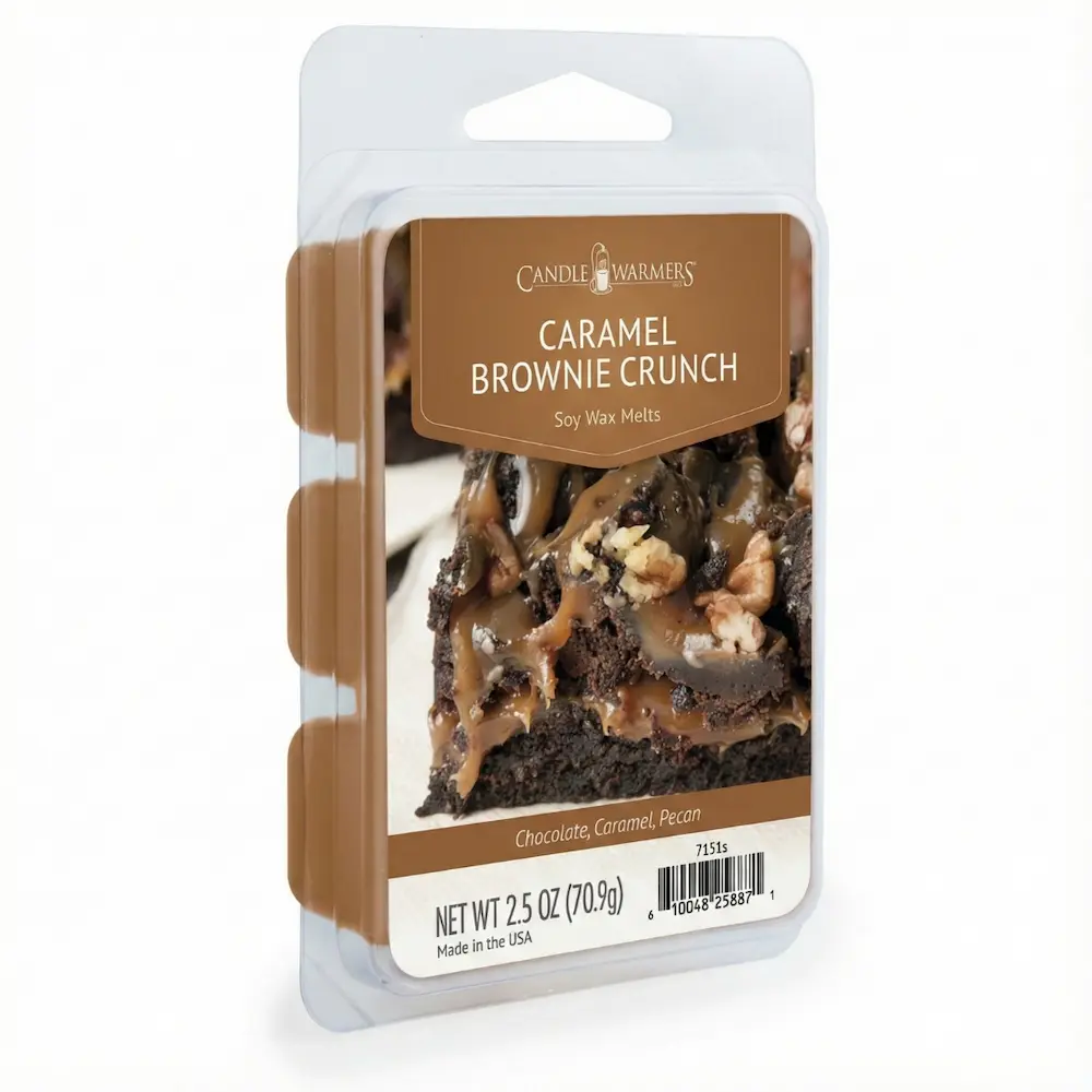 Cera Aromática Caramel Brownie Crunch Candle Warmers