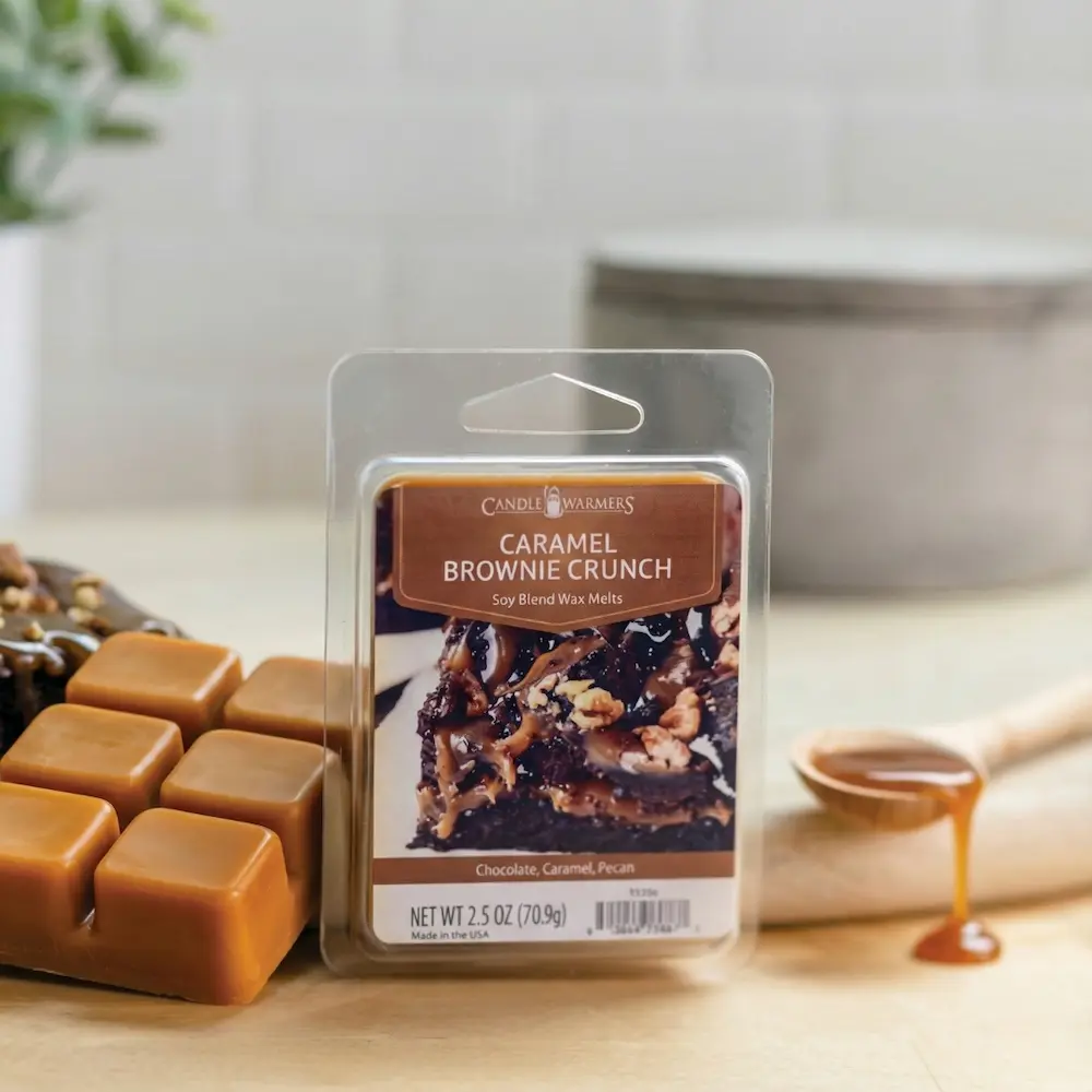 Cera Aromática Caramel Brownie Crunch Candle Warmers