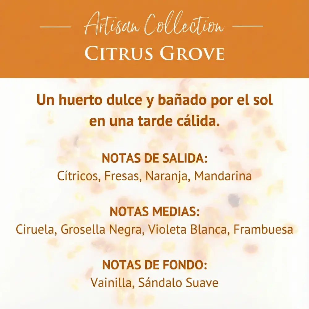 Cera aromática Citrus Grove - Candle Warmers